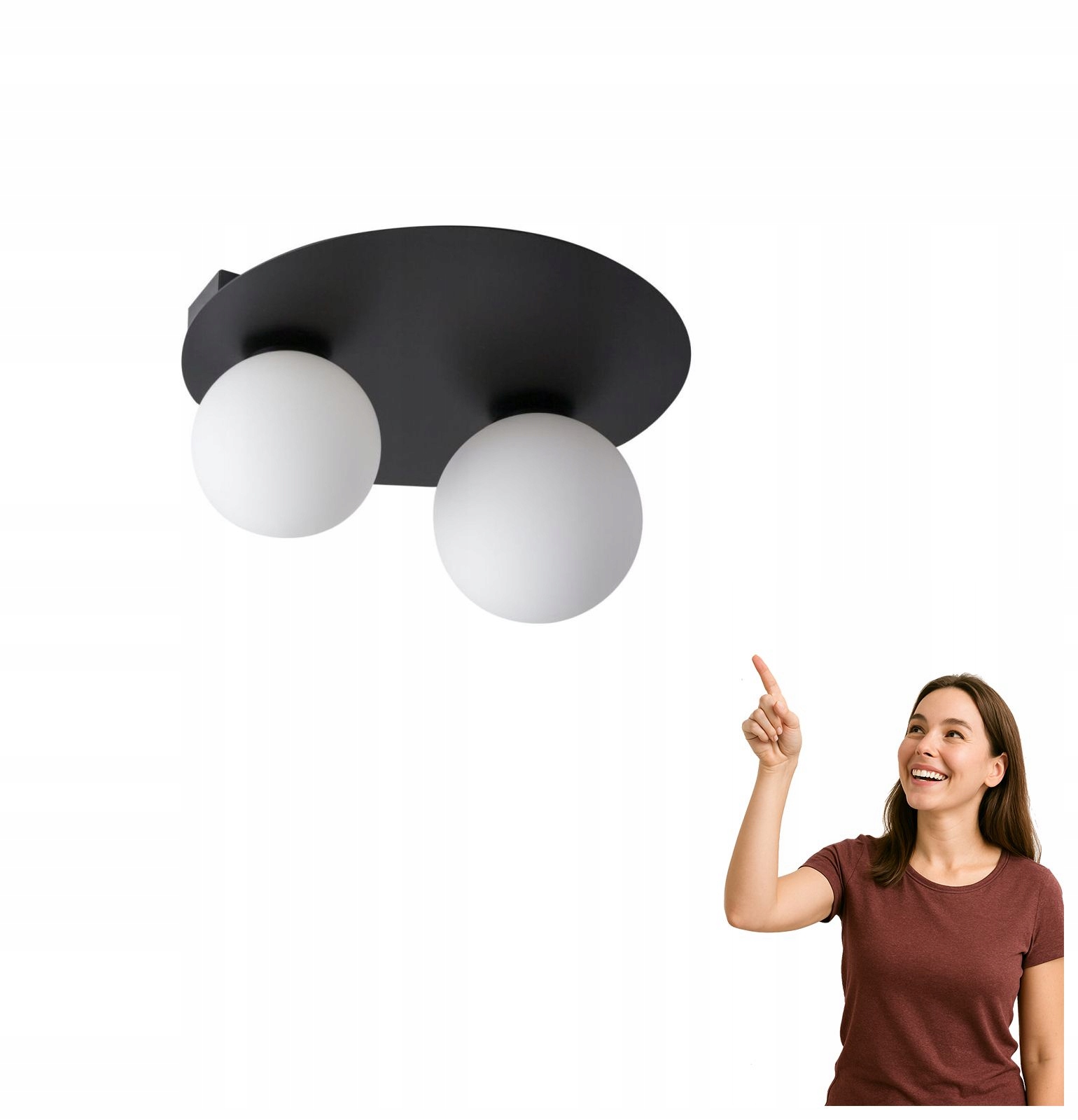 Stropná lampa Argon 2 33267 Sigma Lighting