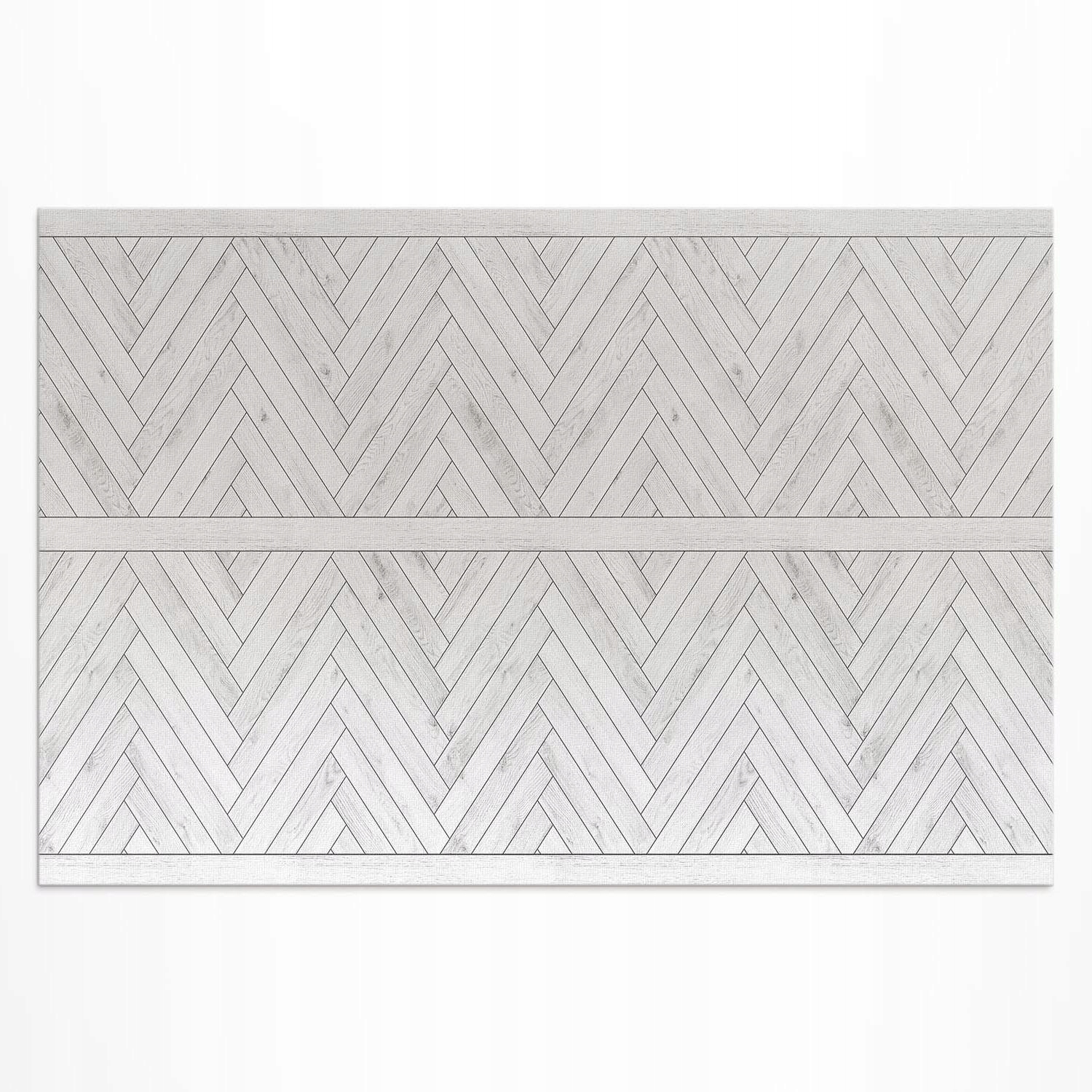 Vinylový koberec do záhrady na terasu Jedľové dosky svetlé parkety 180 x 120 cm