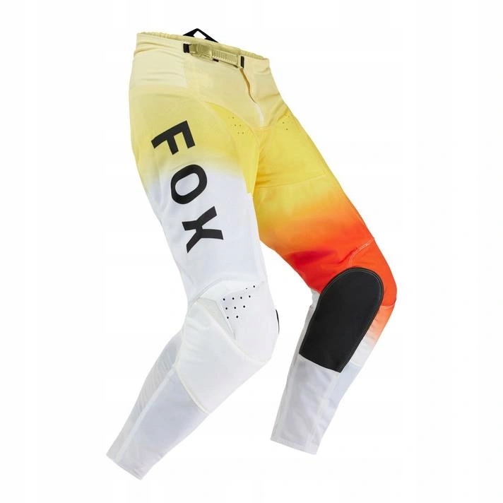 Pánske enduro nohavice Fox 180 Haze White biele Darčeky chrániče