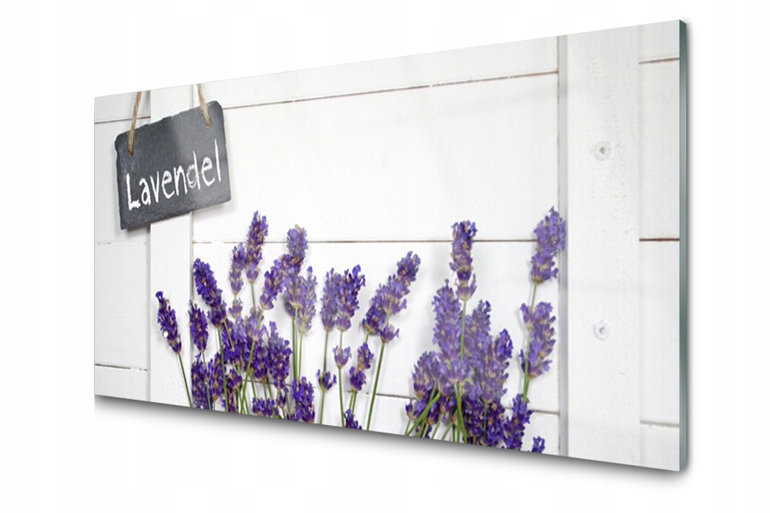 

Panel szklany dekor Kwiaty Roślina 120x60 + Klej