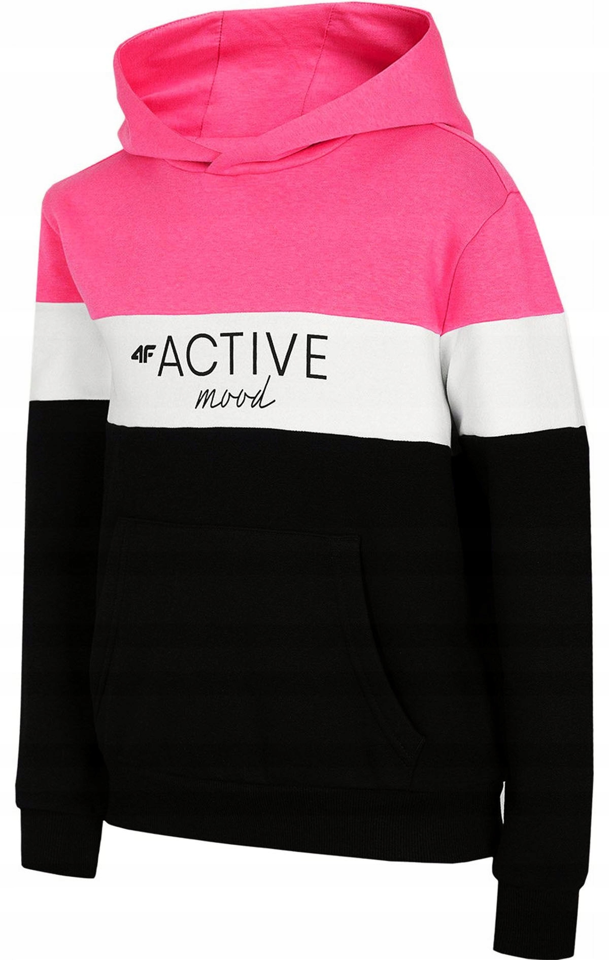 

4F Bluza Dziewczęca Na Zamek JBLD002 p r. 158