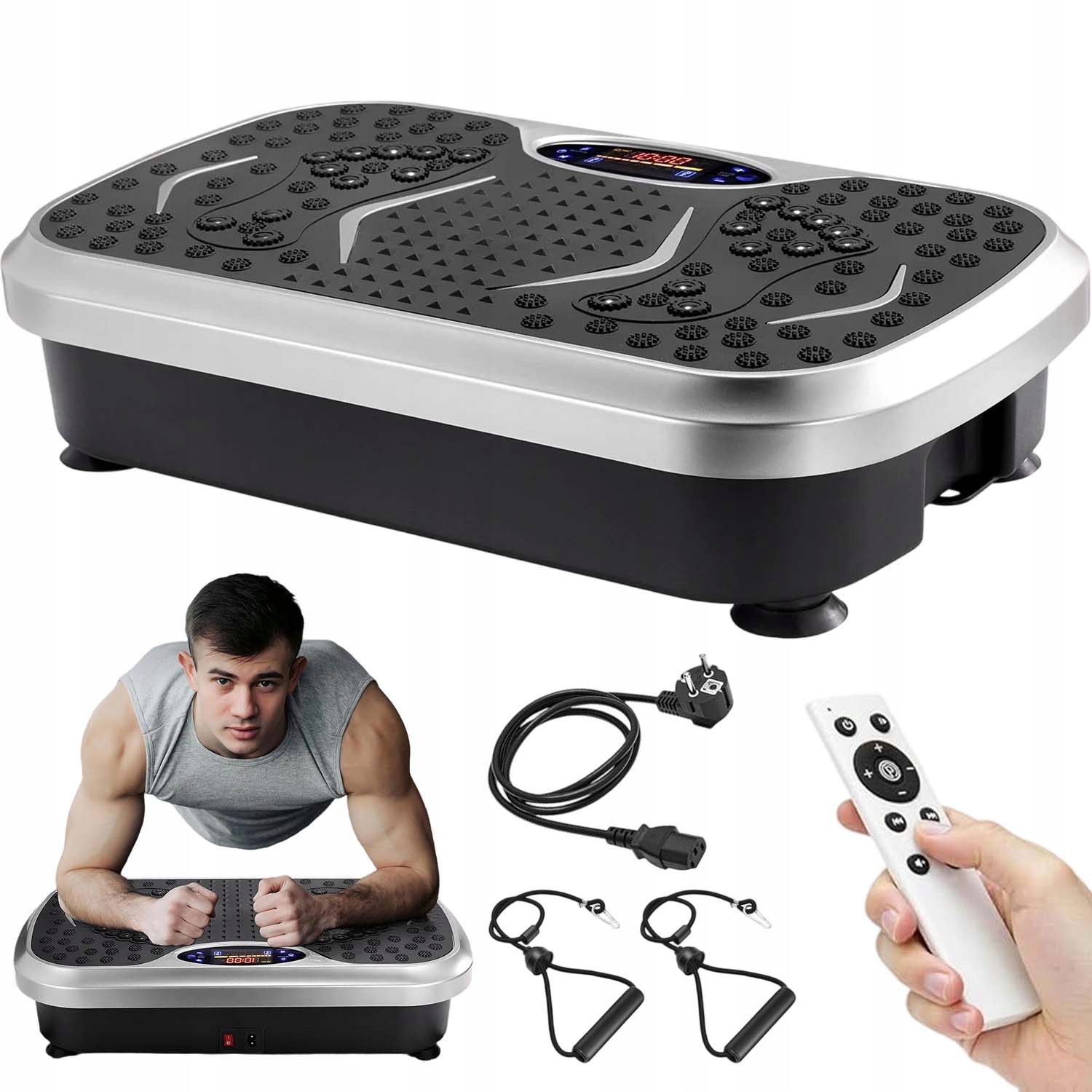 Vibrační Plošina Vibrační Tréninkový Masážní Přístroj S Dálkovým Ovládáním Jako Dárek
