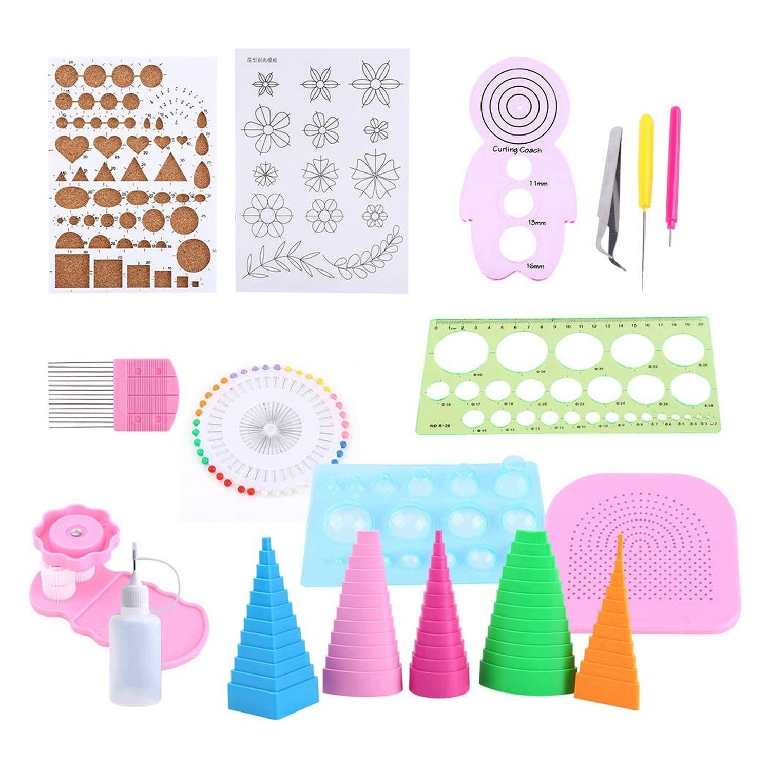 Sada nástrojů pro quilling – pro kreativní projekty