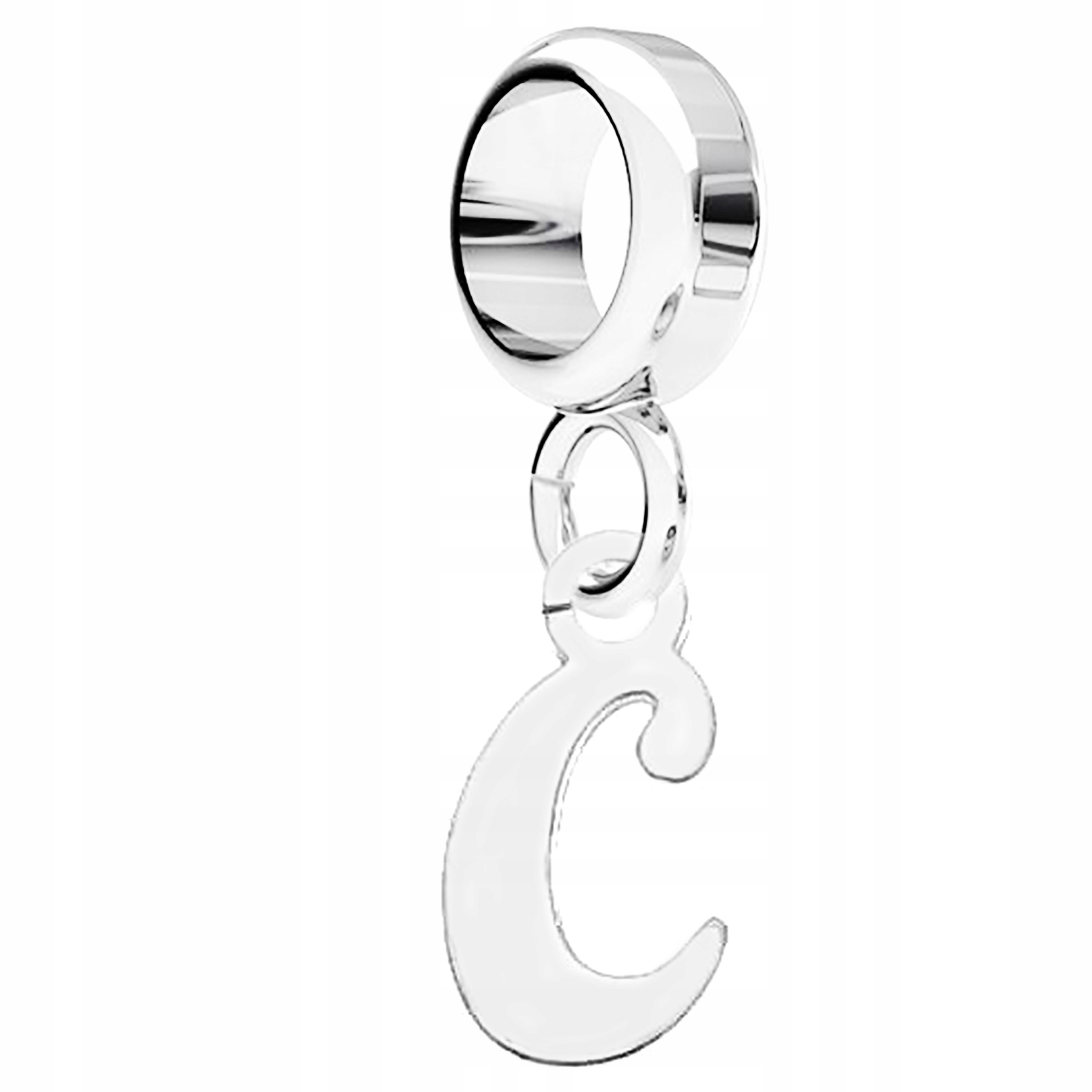 

Charms wiszący Literka C srebro 925