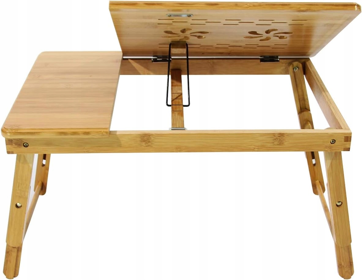 STOLIK BAMBUSOWY POD LAPTOPA TABLET TACA DO ŁÓŻKA Marka inna