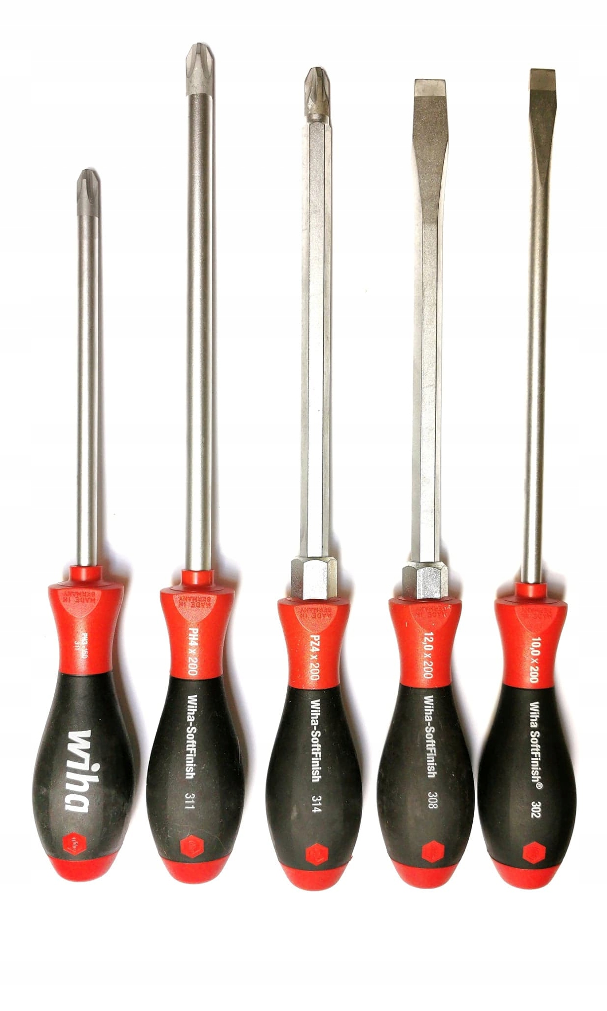 

Wiha Zestaw śrubokrętów wkrętaków SoftFinish 5 szt