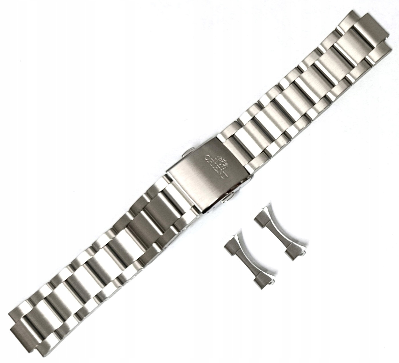 Originální Ocelový Stříbrný Náramek Pro Hodinky Orient Automatic 22 mm