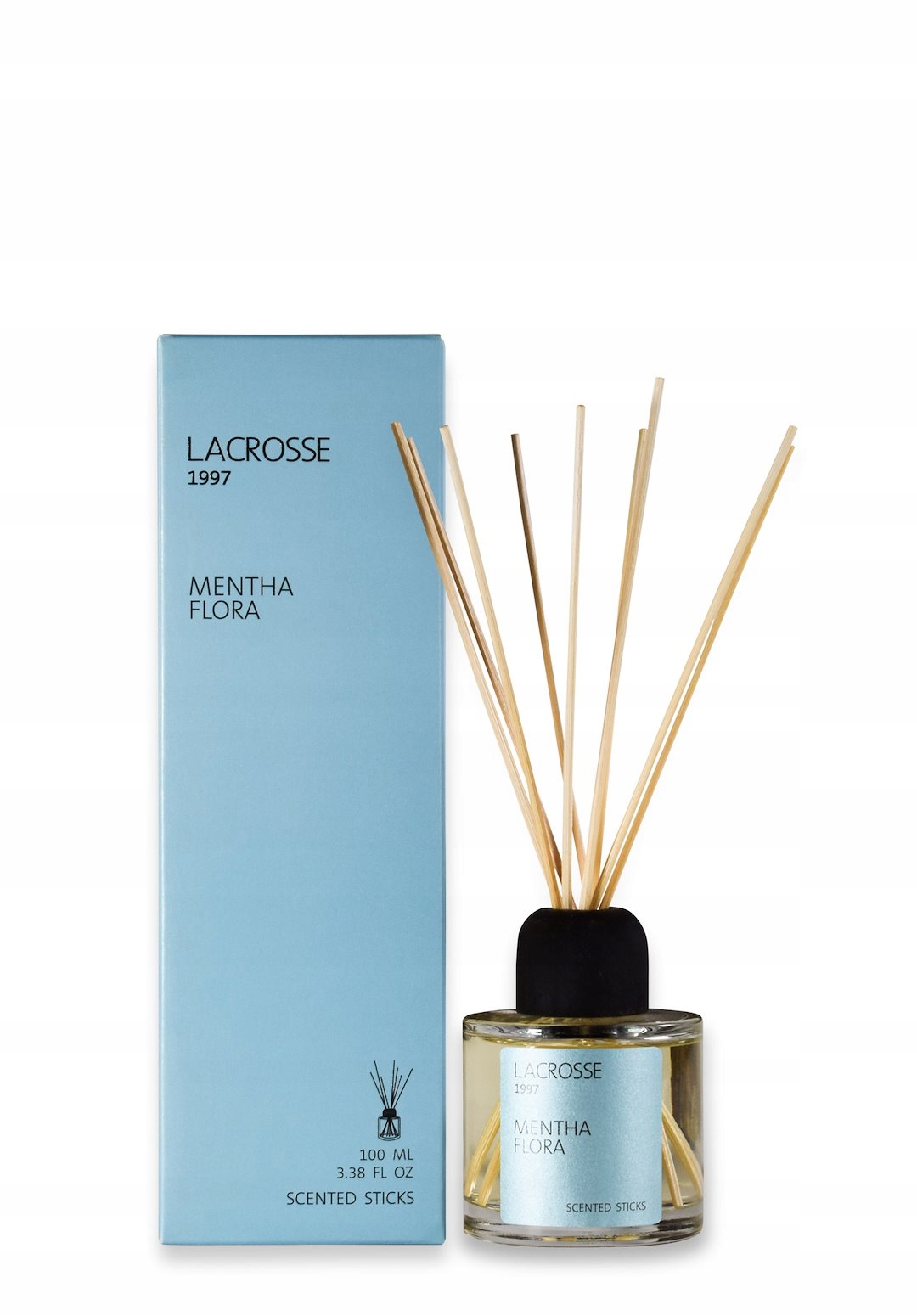 Lacrosse Classic Difuzér s vůní a tyčinkami 100 ml Mentha Flora