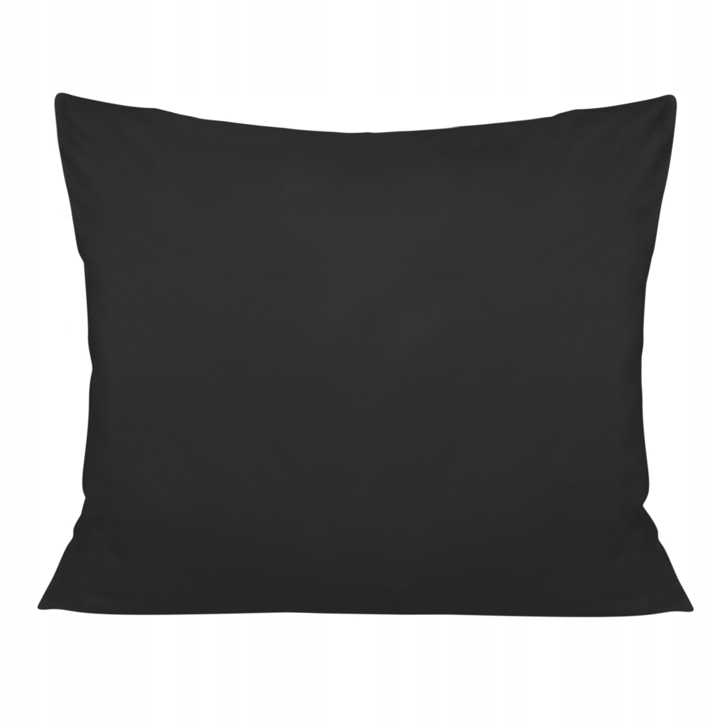 Poszewka 70x80 na poduszkę bawełna kolor czarny