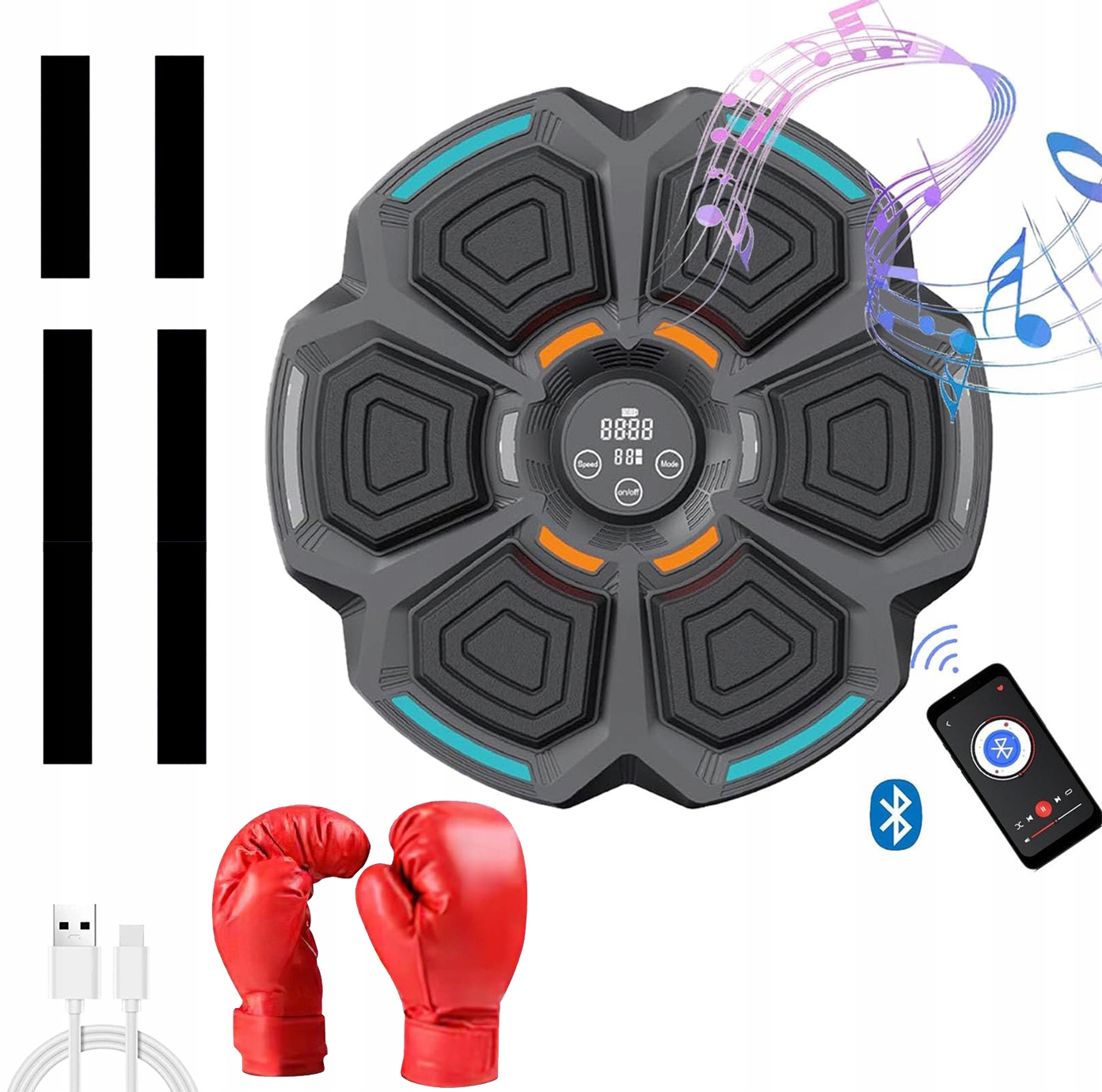 MASZYNA DO BOKSU MUZYCZNEGO DLA DOROSŁYCH INTELIGENTNA MASZYNA DO BOKSU Marka bez marki