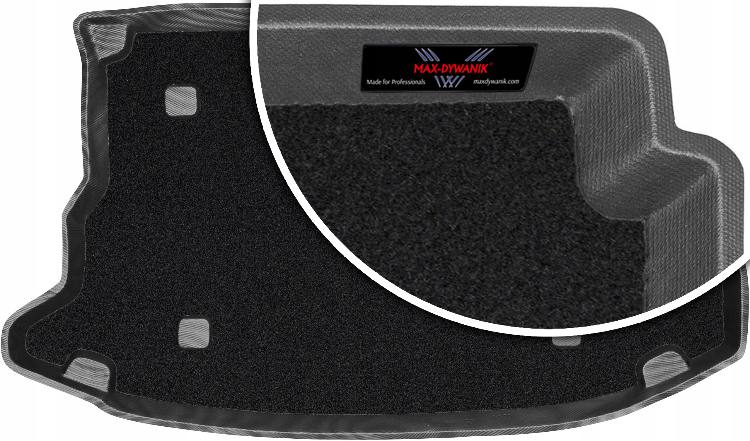 Hyundai Tucson I Suv 2004-2010 Koberec do zavazadlového prostoru s velurovou podložkou