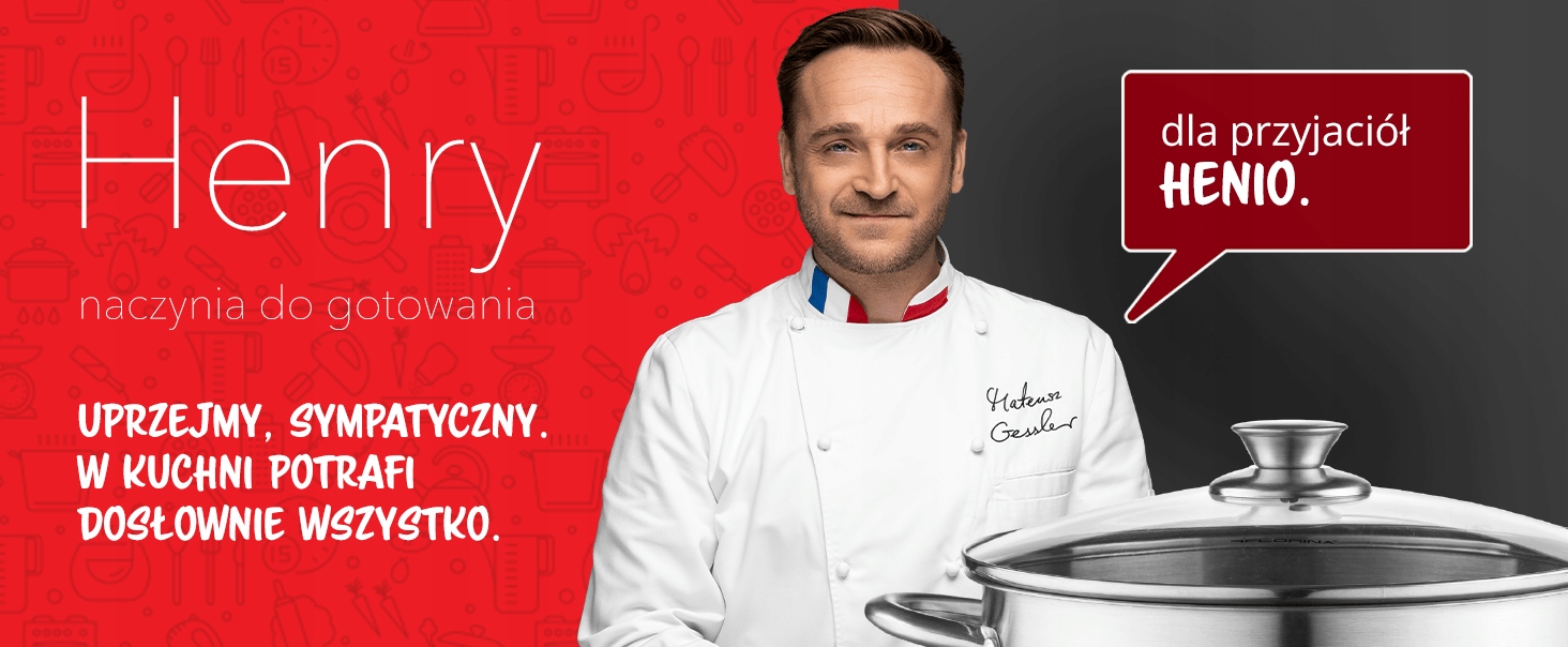 ZESTAW GARNKÓW NIERDZEWNYCH HENRY 8el + GRATIS NÓŻ FLORINA Marka Florina