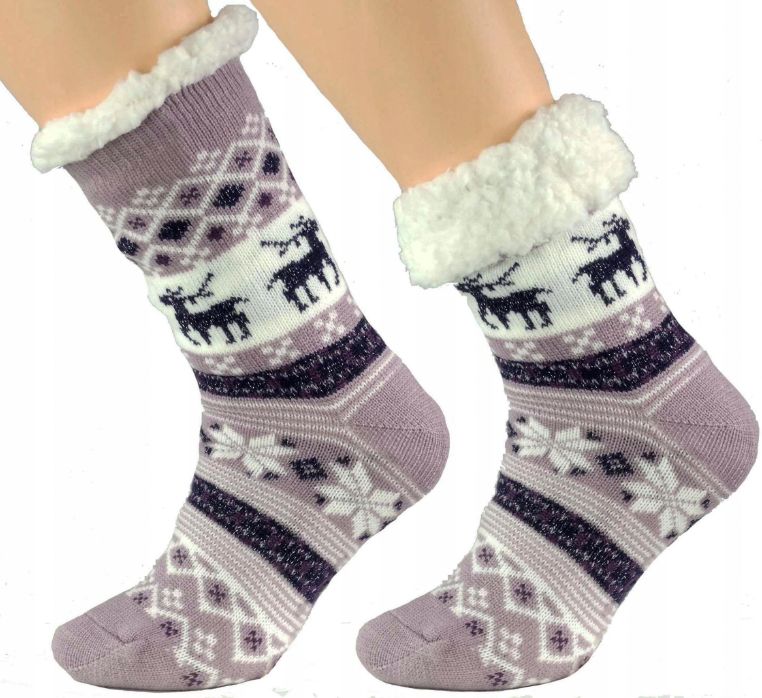 

Skarpetki grube z misiem Antypoślizgowe 36-41 Abs