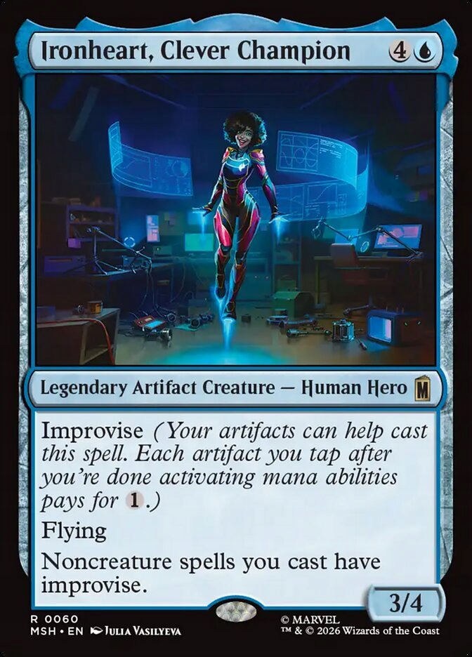 [mtg] Ironheart, Clever Champion (msh)
