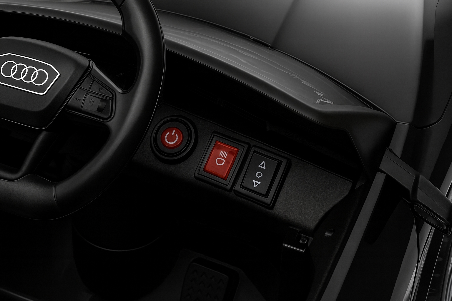 Auto na akumulator skóra pilot EVA samochód dla dzieci AUDI SQ8