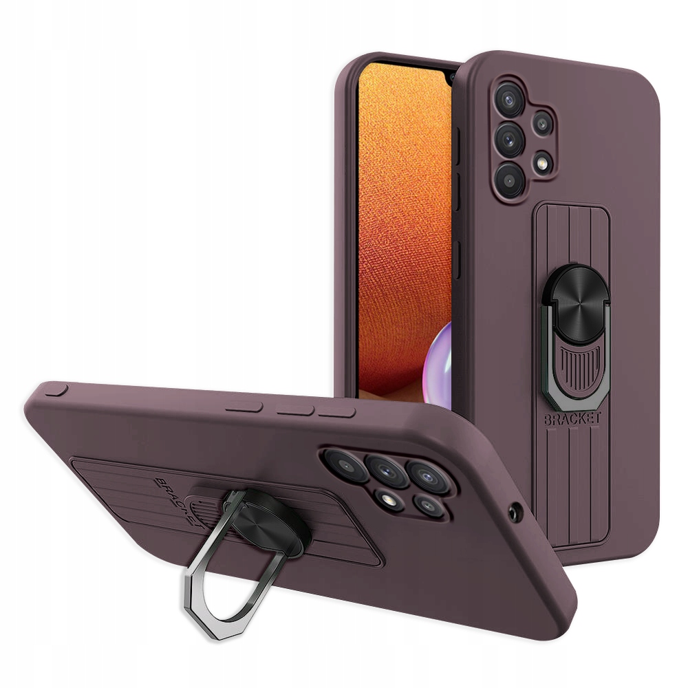 

Etui Silicone Grip +Szkło do Samsung Galaxy A32 4G