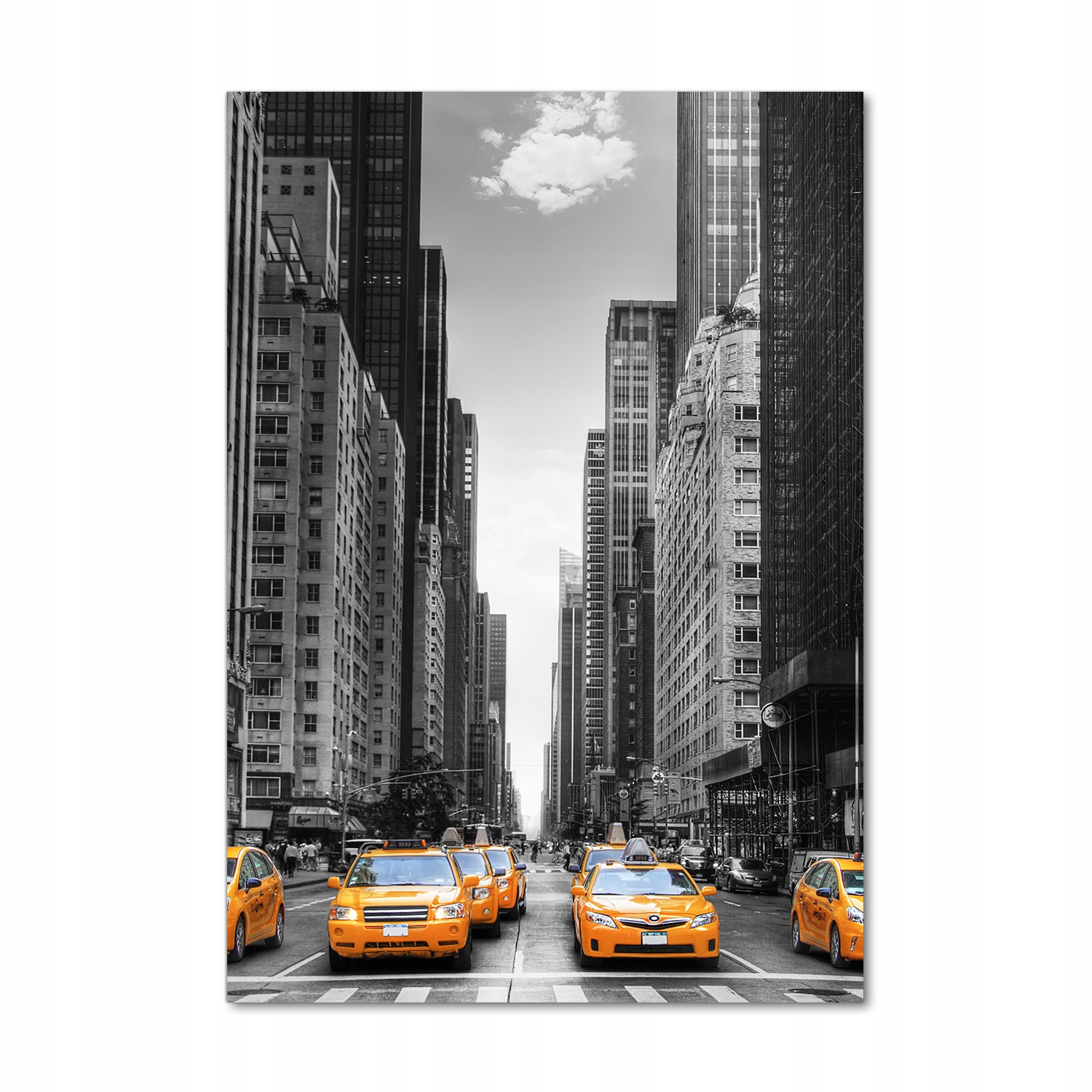 Fotoobraz na skle Taxi New York 70x100 cm