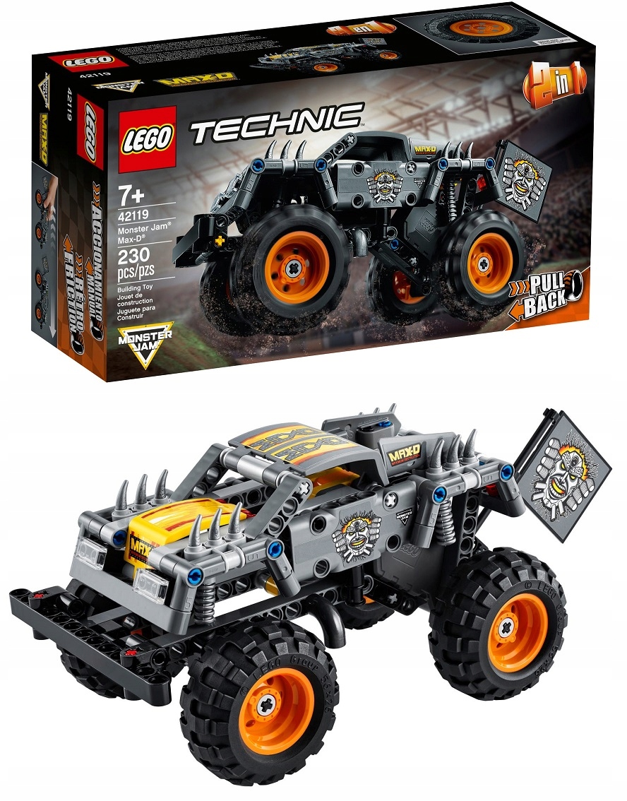 

Lego Technic 42119 Monster Jam Max-D