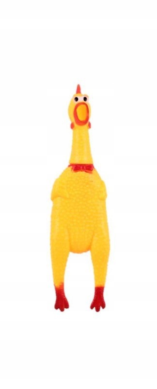 

The Chicken Żółty, gumowy kurczak Mały 16cm