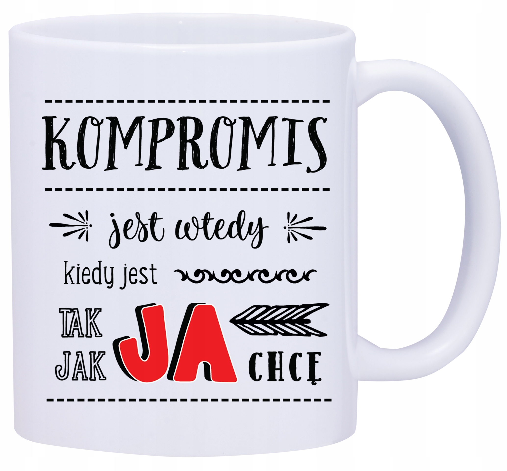 

Kubek Kubki Śmieszne Zabawne Napisy W511