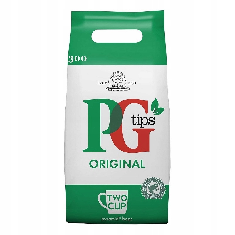 Levně Černý čaj Pg tips 870g 300 sáčků