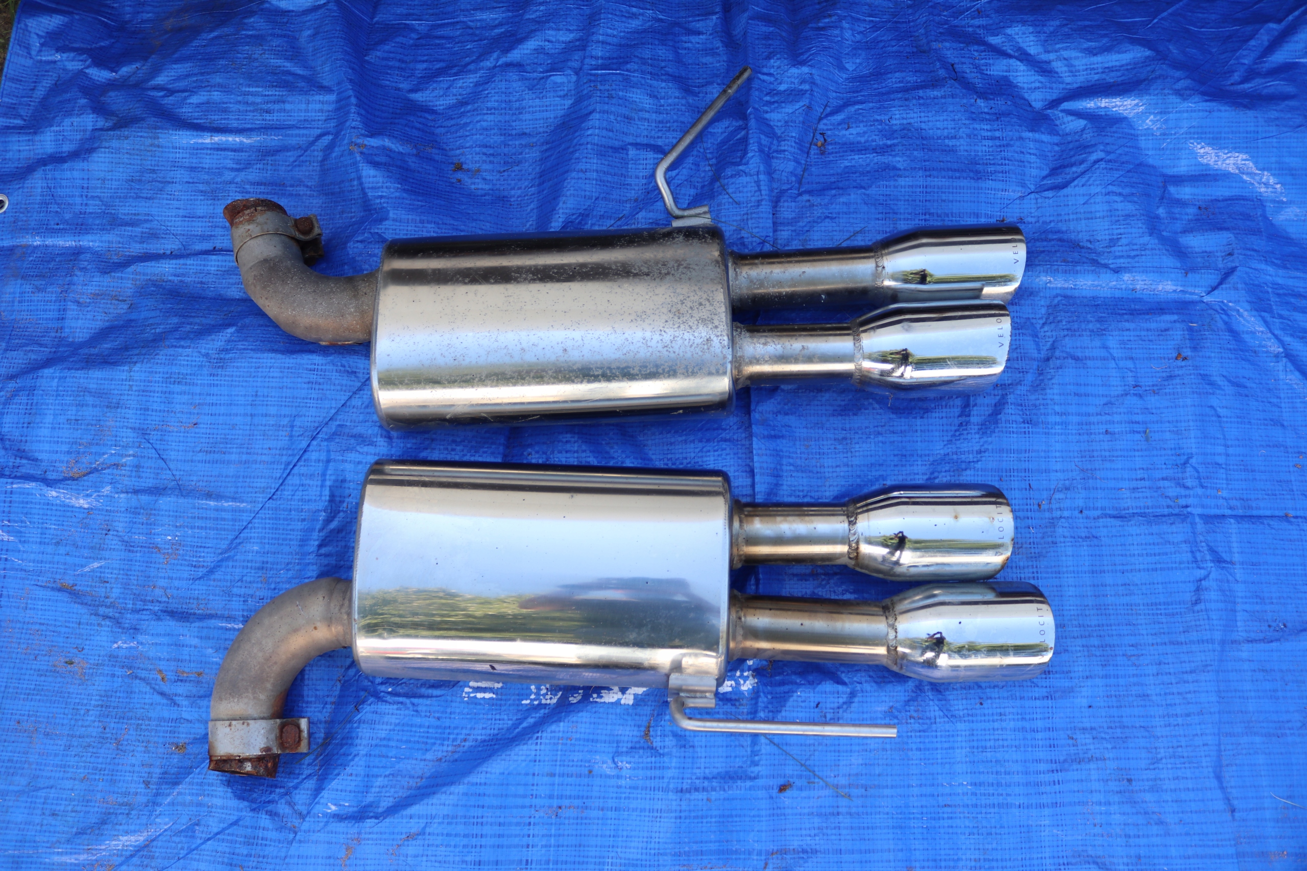 Ford Mustang 15-17R VELOCITY 5.0 глушитель