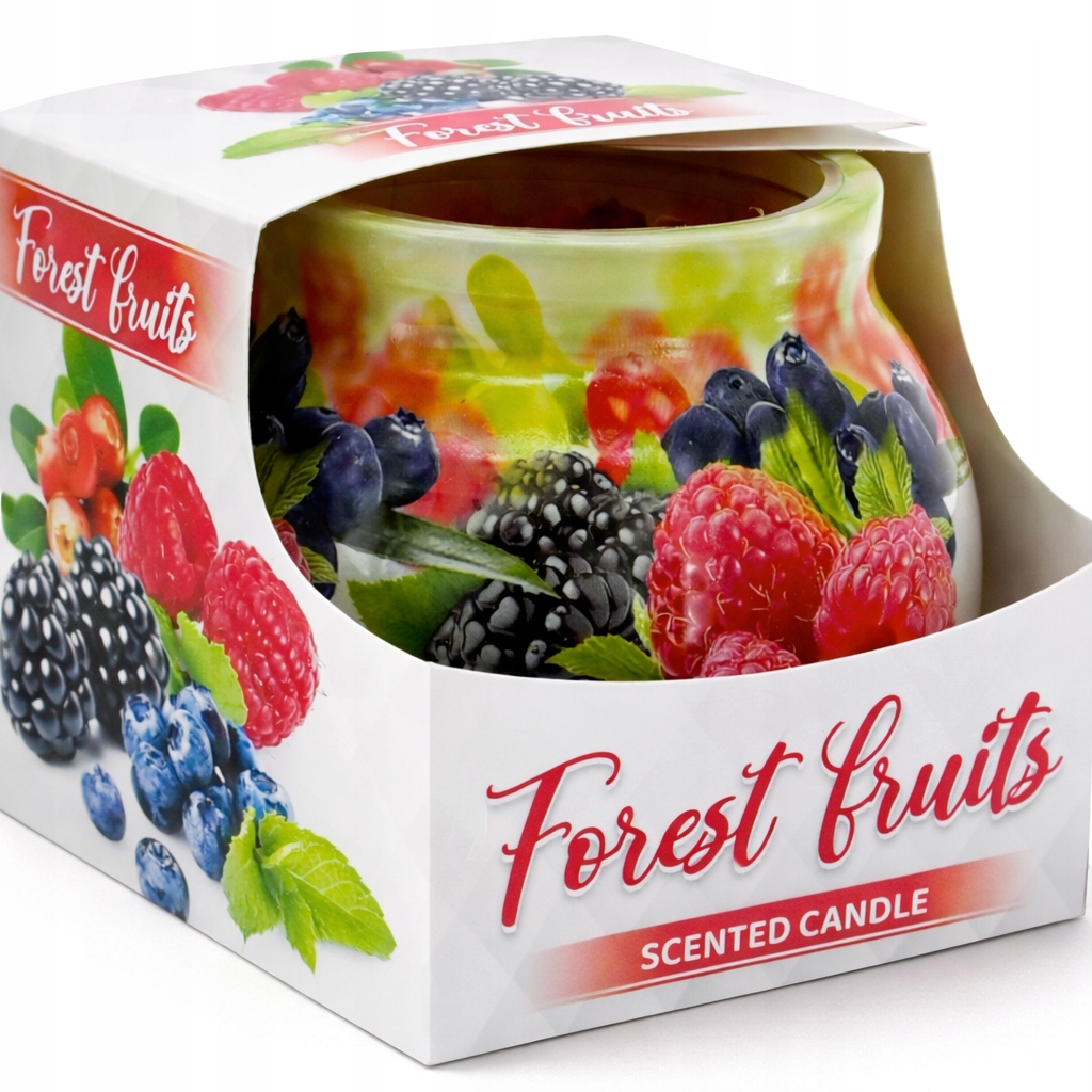 Świeca zapachowa parafinowa Miral 80 g FOREST FRUITS Owoce Leśne