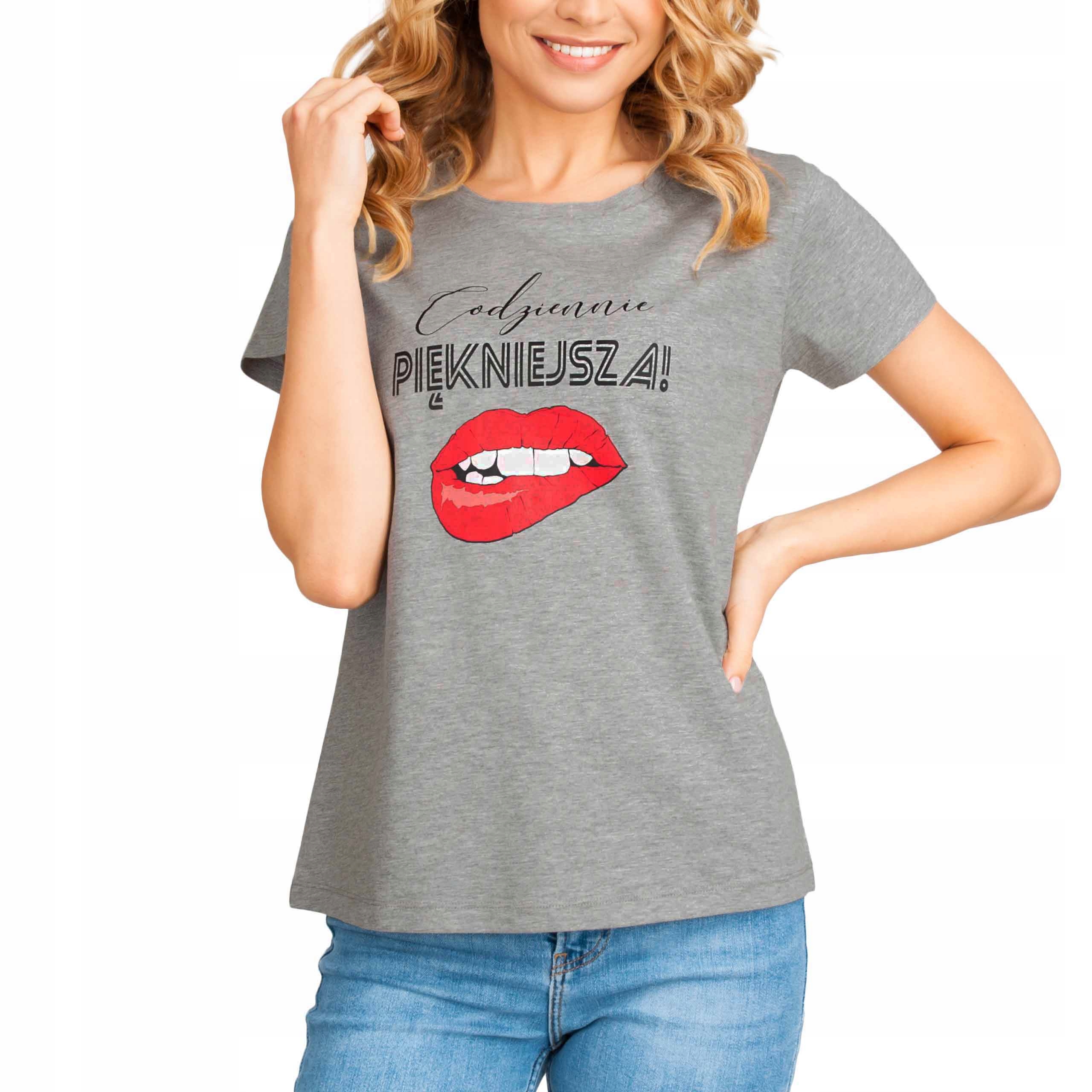 

T-shirt damski Codziennie Piękniejsza XL