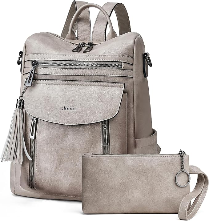 Dámský městský Batoh Shrie 3v1 kožená kabelka, módní batoh přes rameno