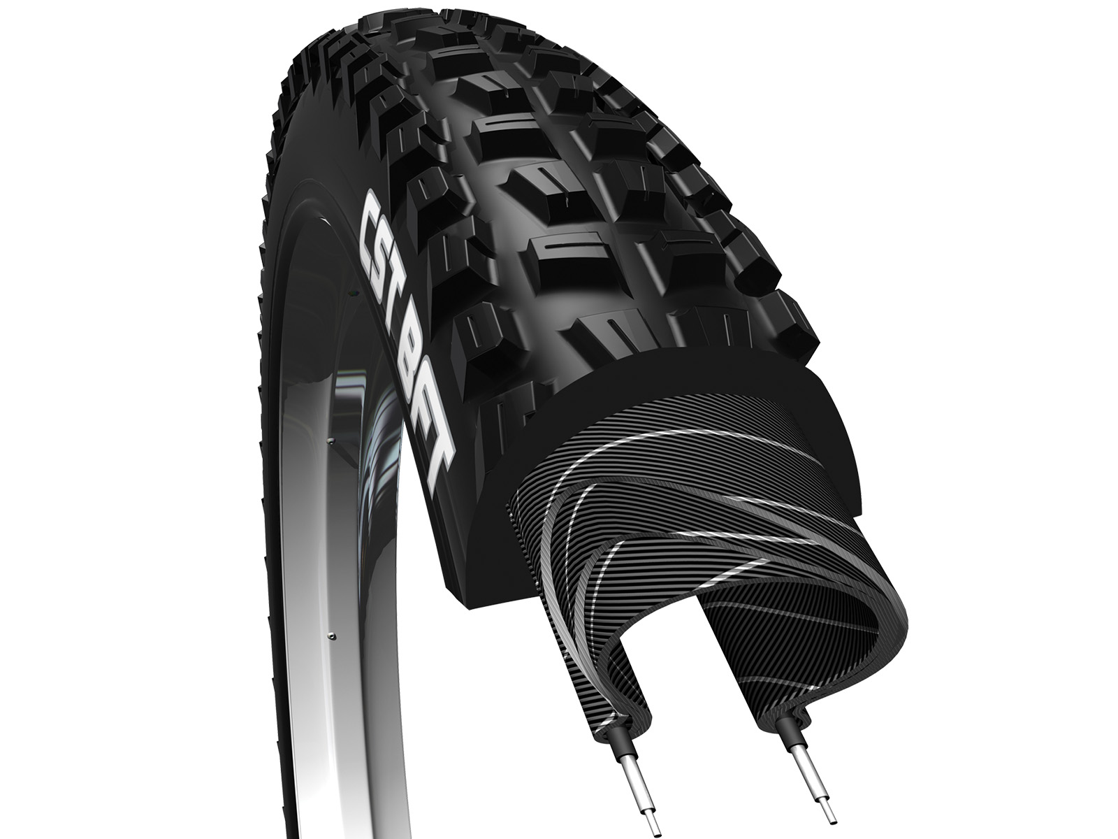Opona rowerowa Cst Bft 26x4.00" C1752 do e-bike Fat Bike 26" terenowa