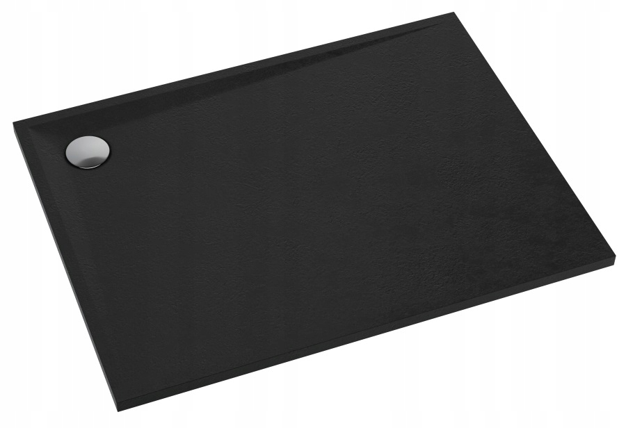 Schedpol Libra brodzik prostokątny 80x110 czarny