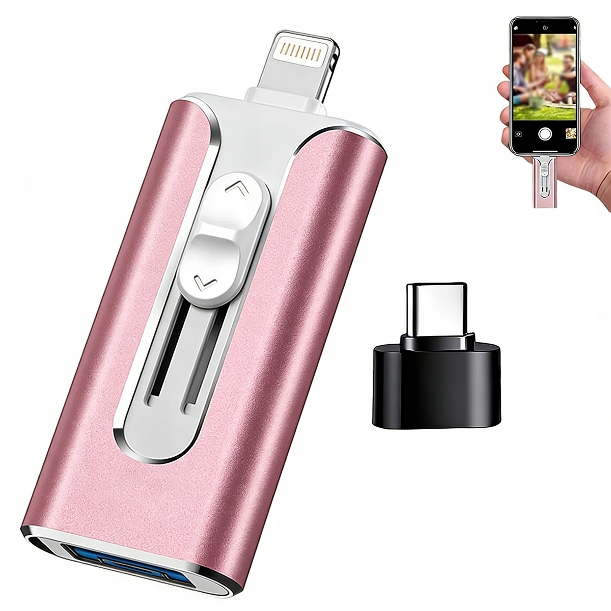 Pendrive 128 Gb Usb-c Typ C 4W1 Pamięć Usb