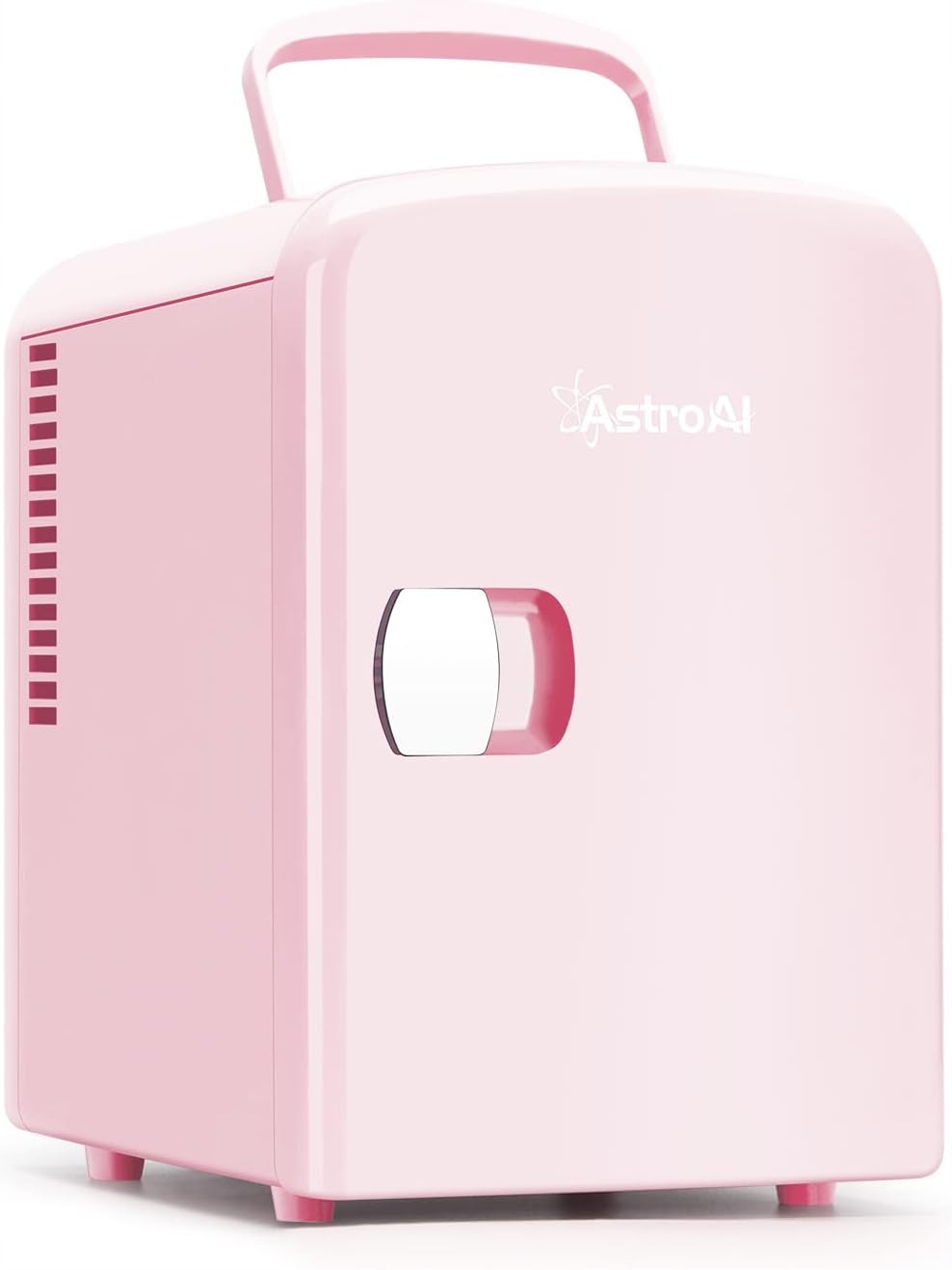 AstroAI LY0204A Mini lodówka ogrzewacz 2w1 4L różowa