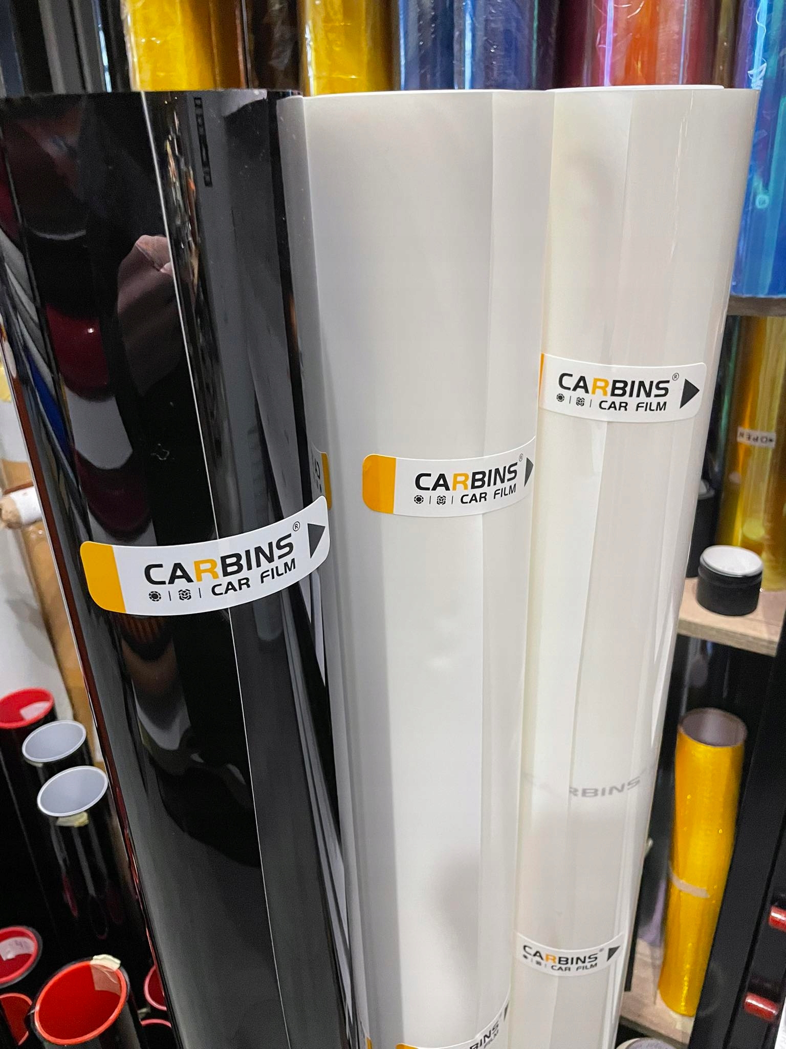 PPF CARBINS laminat ochronny na auto PPF MAT matowy 50x150cm Długość 50 cm