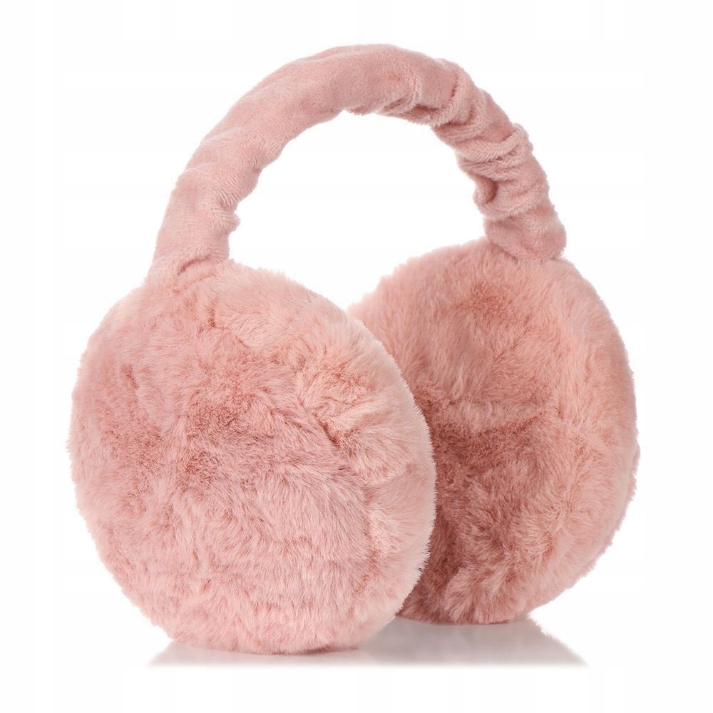 NAUSZNIKI ZIMOWE DAMSKIE CIEPŁE SKŁADANE FUTERKO