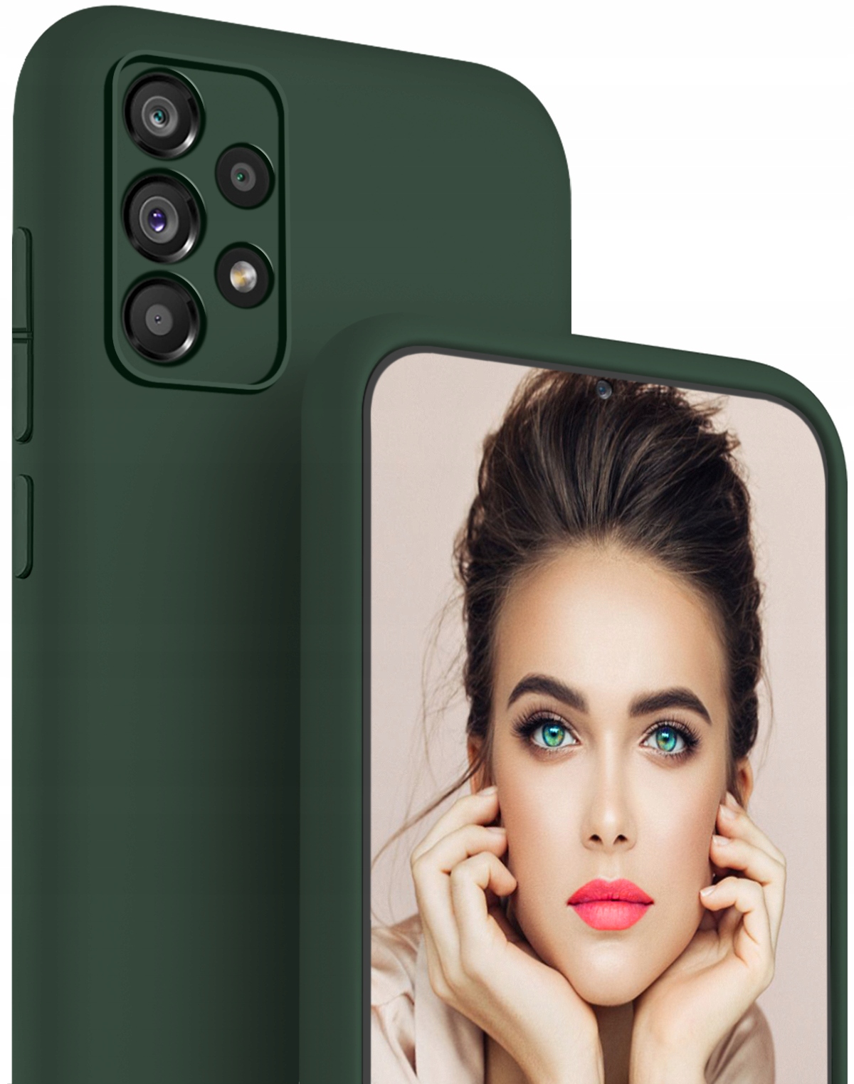 

Etui Case Silicone Szkło do Samsung Galaxy A53 5G