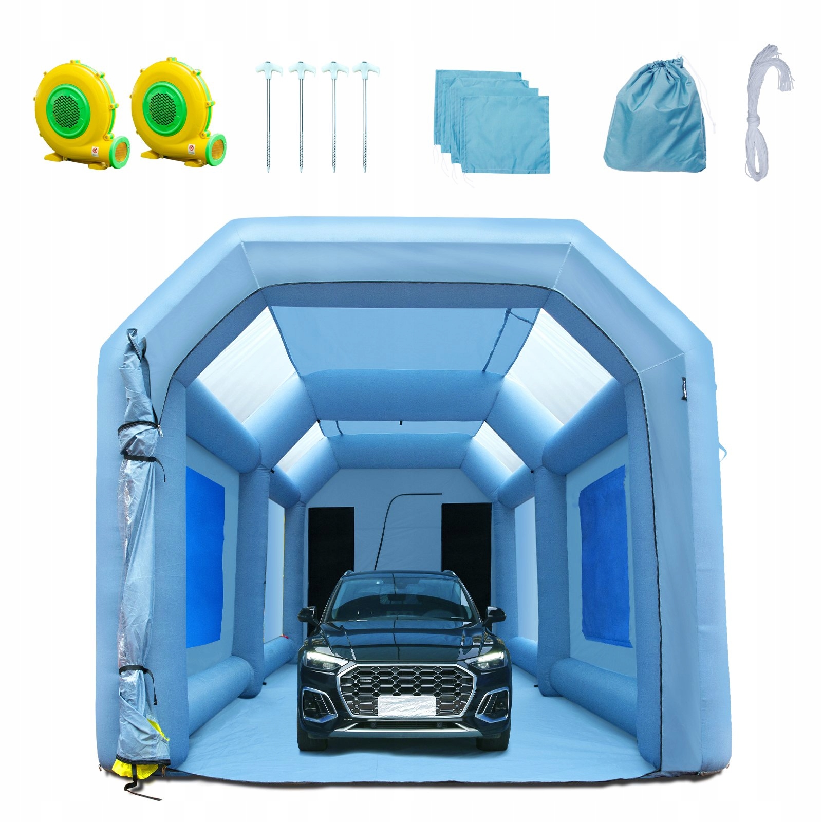 Stan pro garážovou lakovací kabinu 6x3 m