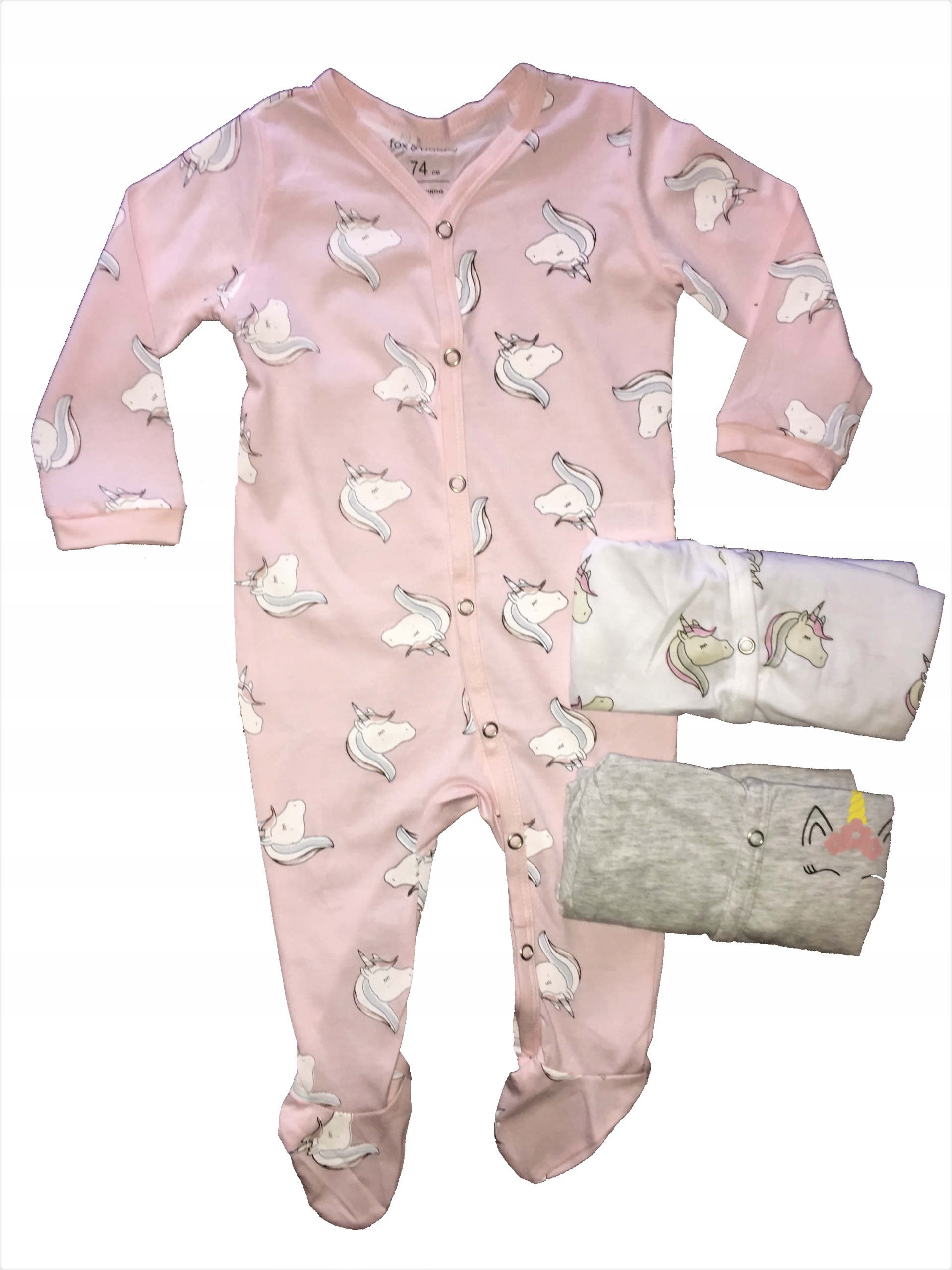 

Pajac Pajacyk śpioszki bawełna 74 CM