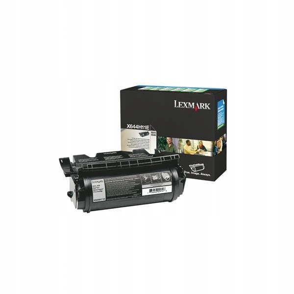 Toner Lexmark X644H11E 734646255820 čierny (black)