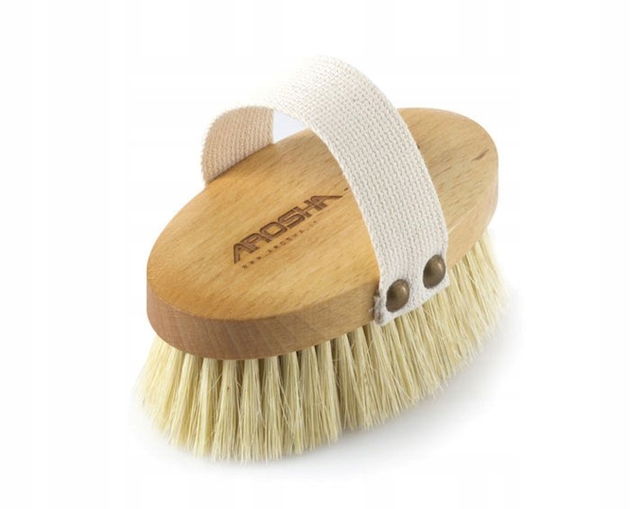 Kartáč Arosha pro suchou masáž tělového peelingu a zpevnění těla