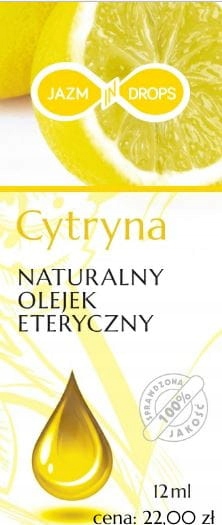 

Cytryna Naturalny Olejek Eteryczny 12ML