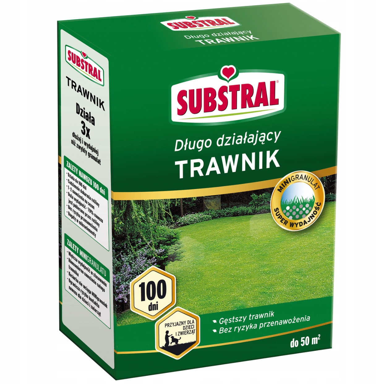 

Nawóz Do Trawnika 100DNI 1kg Substral