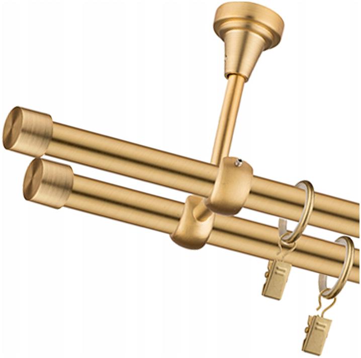 

Karnisz Sufitowy Złoty Fi 19mm 180cm Podwójny