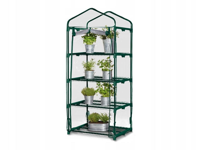 PARKSIDE Mini szklarnia z 4 półkami 69 x 160 x 49