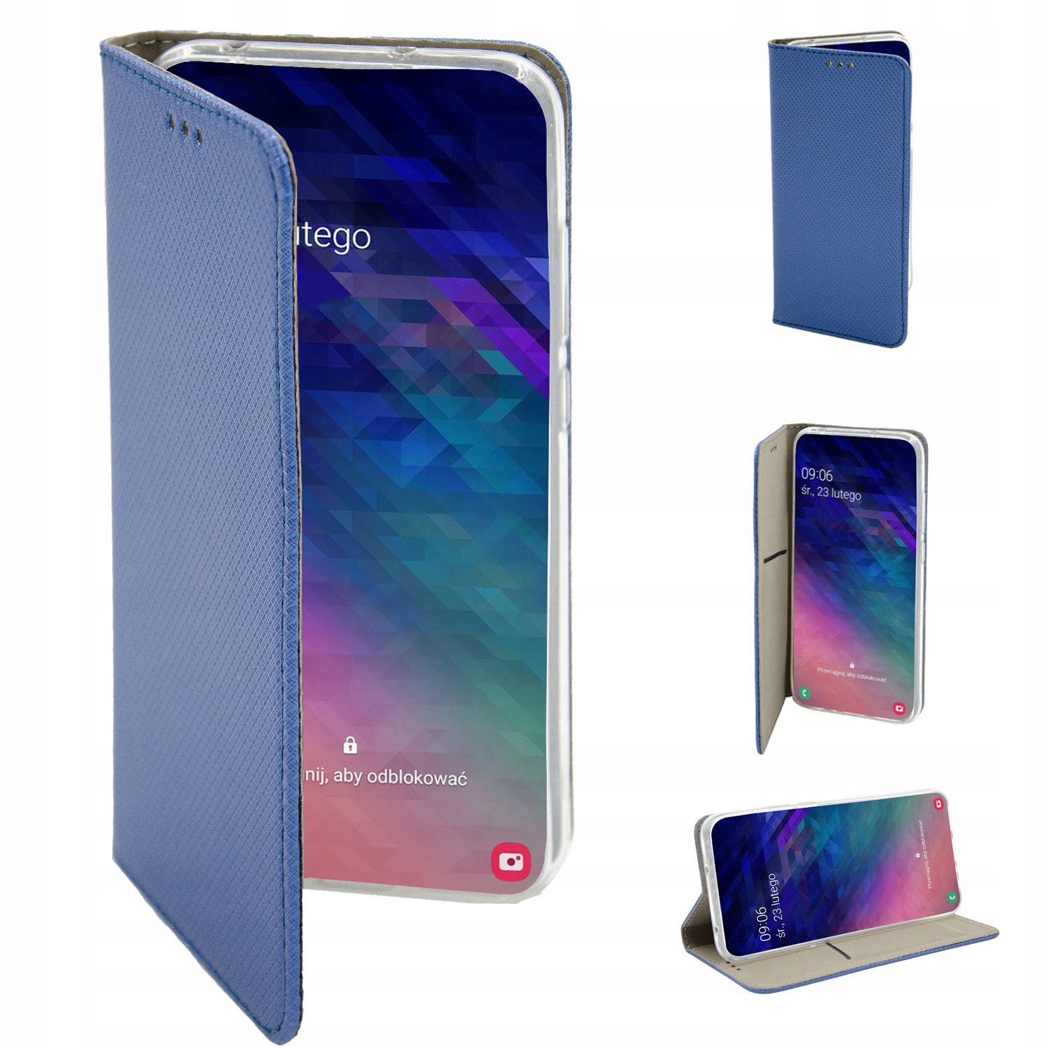 

Etui Z Klapką Do Xiaomi Poco C40 Magnetyczne Book