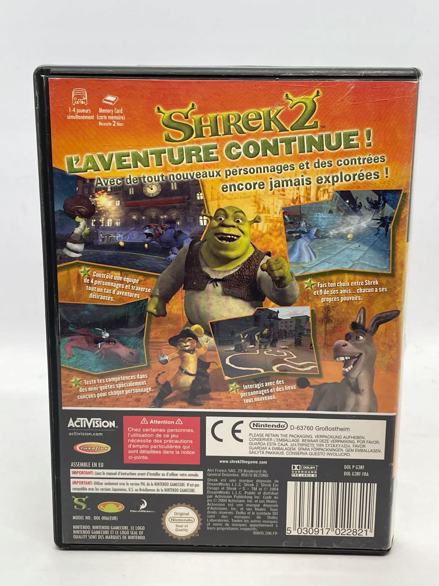 Shrek 2 Nintendo GameCube (FR) Platforma Nintendo GameCube