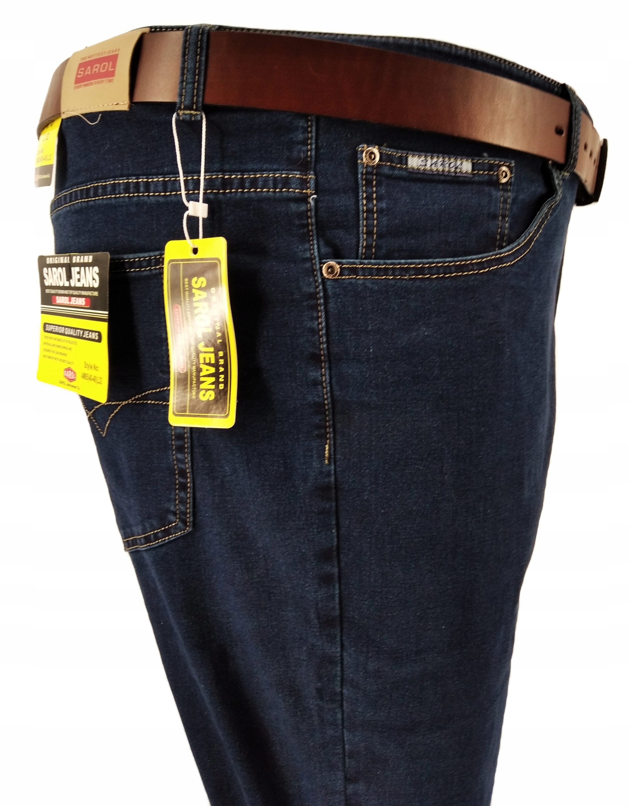 

Spodnie Męskie Klasyczne Jeans W42 107-110cm Duże