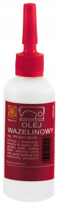 

Olej wazelinowy 100ml smaruje konserwuje maszyny