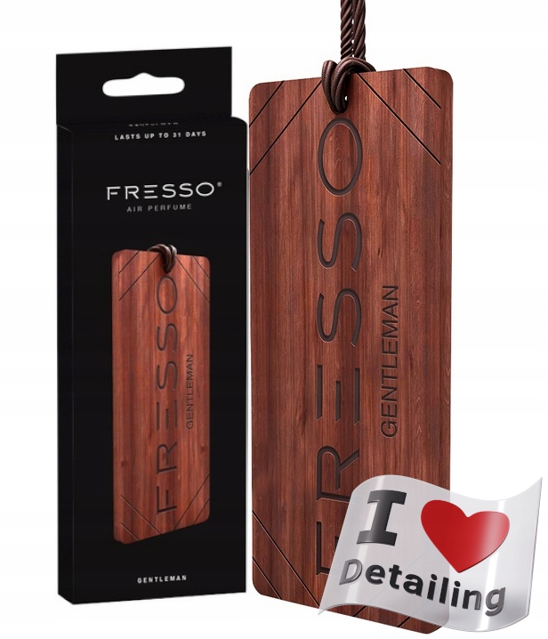 

Fresso Zapach Samochodowy Zawieszka Gentleman