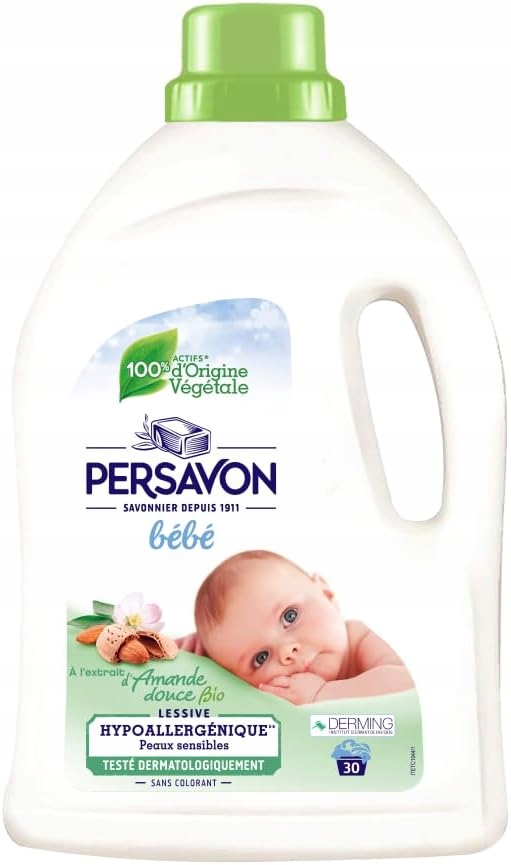 Persavon Bebe Tekutý prací prostředek na oblečení pro děti 1500 ml, hypoalergenní